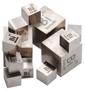 Bismuth dans le tableau périodique