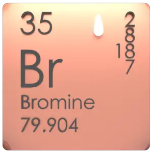 Chlorine and Bromine - Comparison - Properties - Material Properties