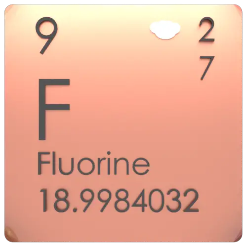 Tableau périodique du fluor
