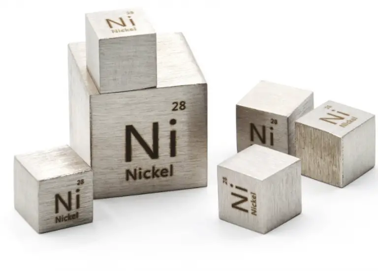 Nickel and Zinc Comparison Properties Material Properties