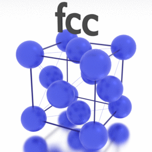 Crystal Structure of Nickel is: face-centered cubic